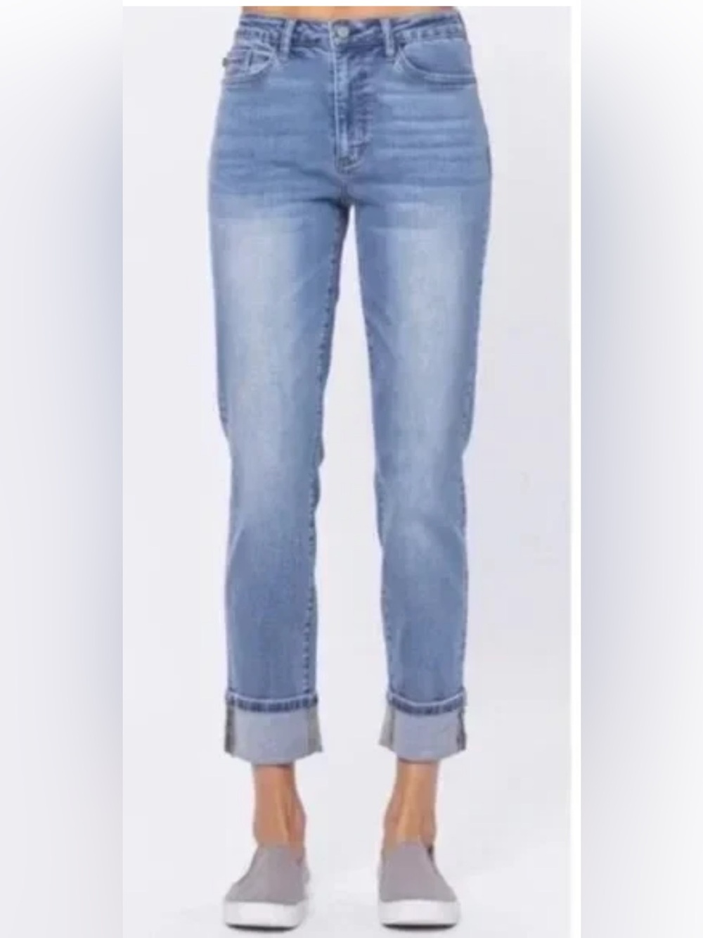 Judy Blue Boyfriend Fit Jeans Women's 11/30 Vintage Wash JB88337 Stretch Denim